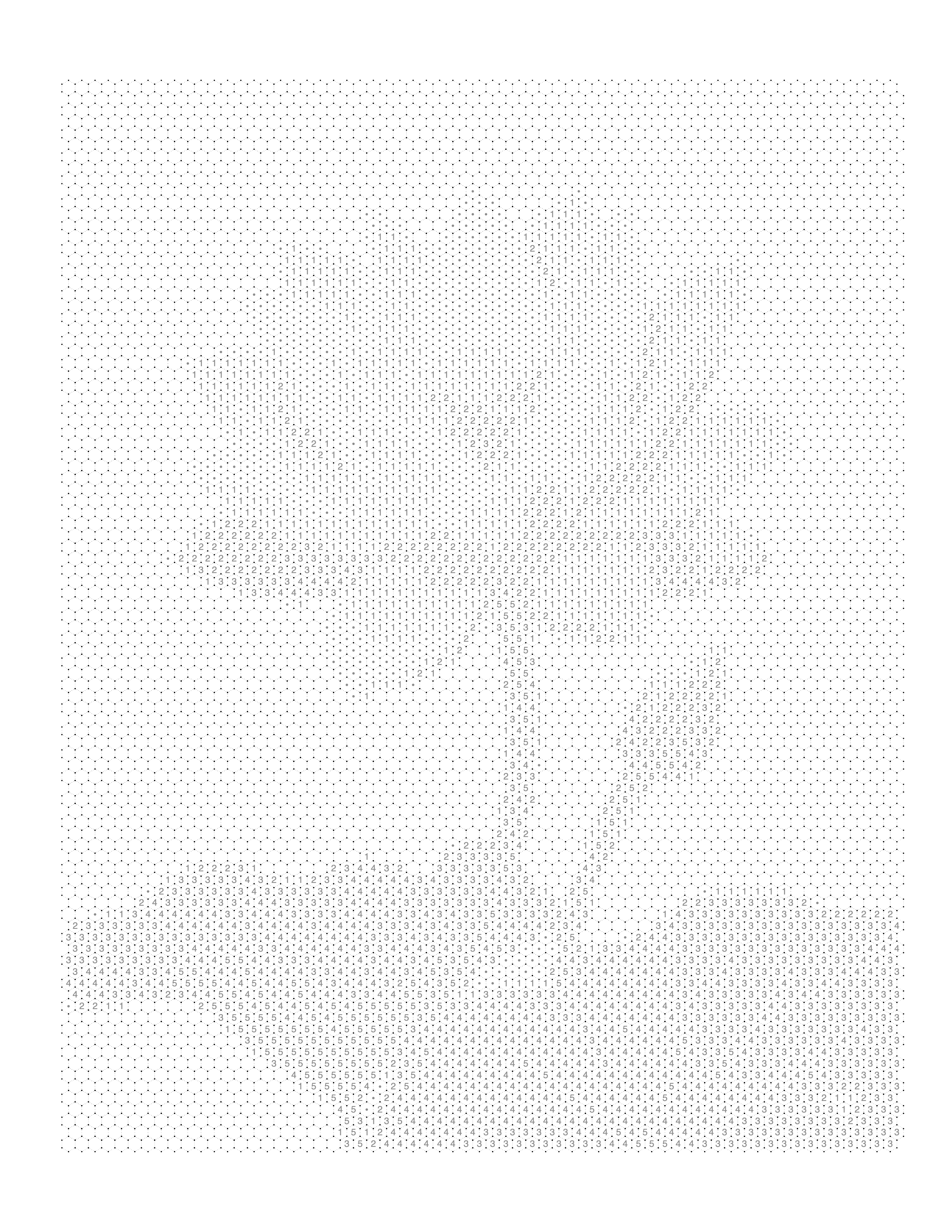 Hexagon Mark blank coloring page — lotus flower as an empty hexagon symbol grid ready to complete with a pen