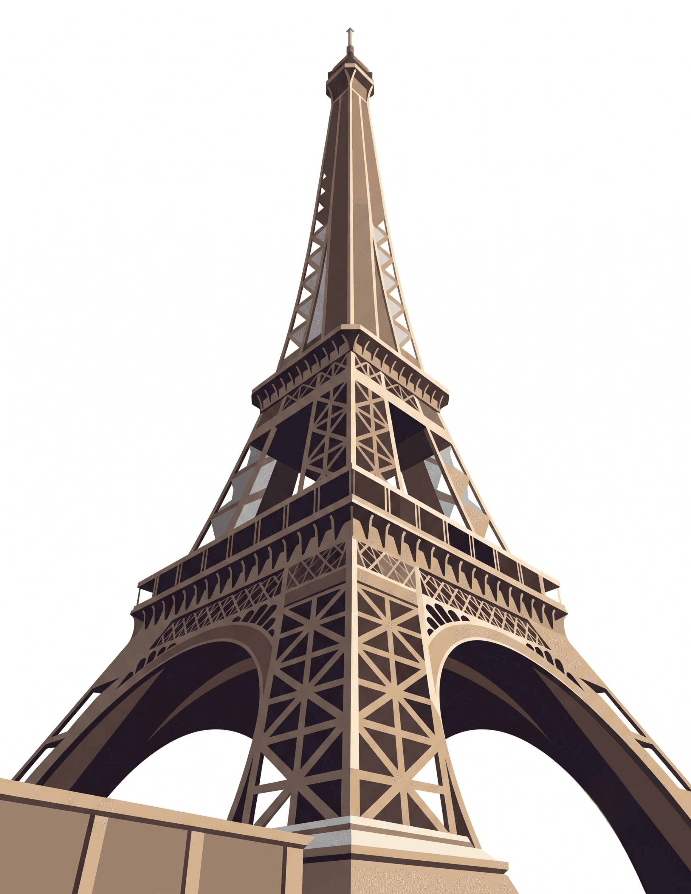 Original Eiffel Tower photo