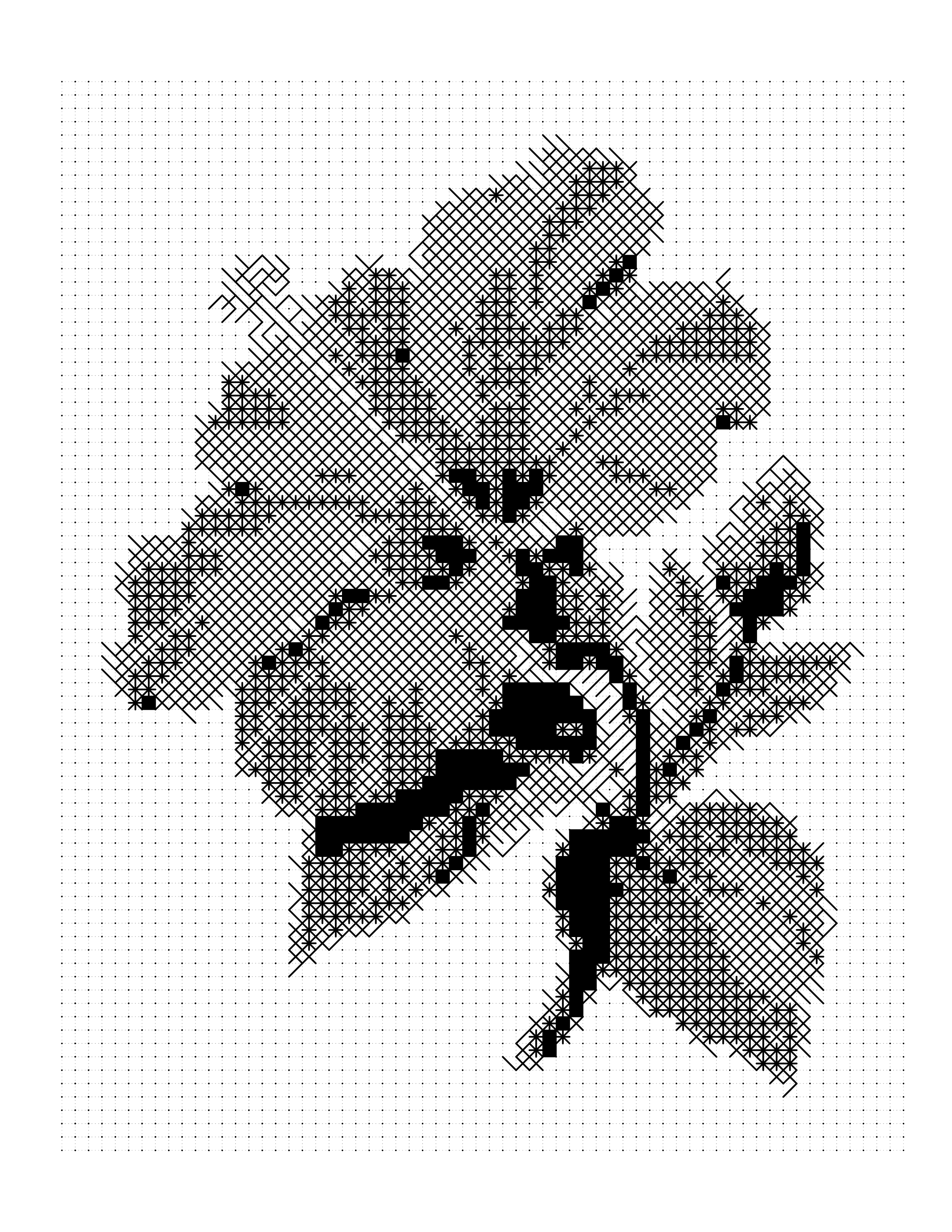 Colored Hibiscus coloring page example