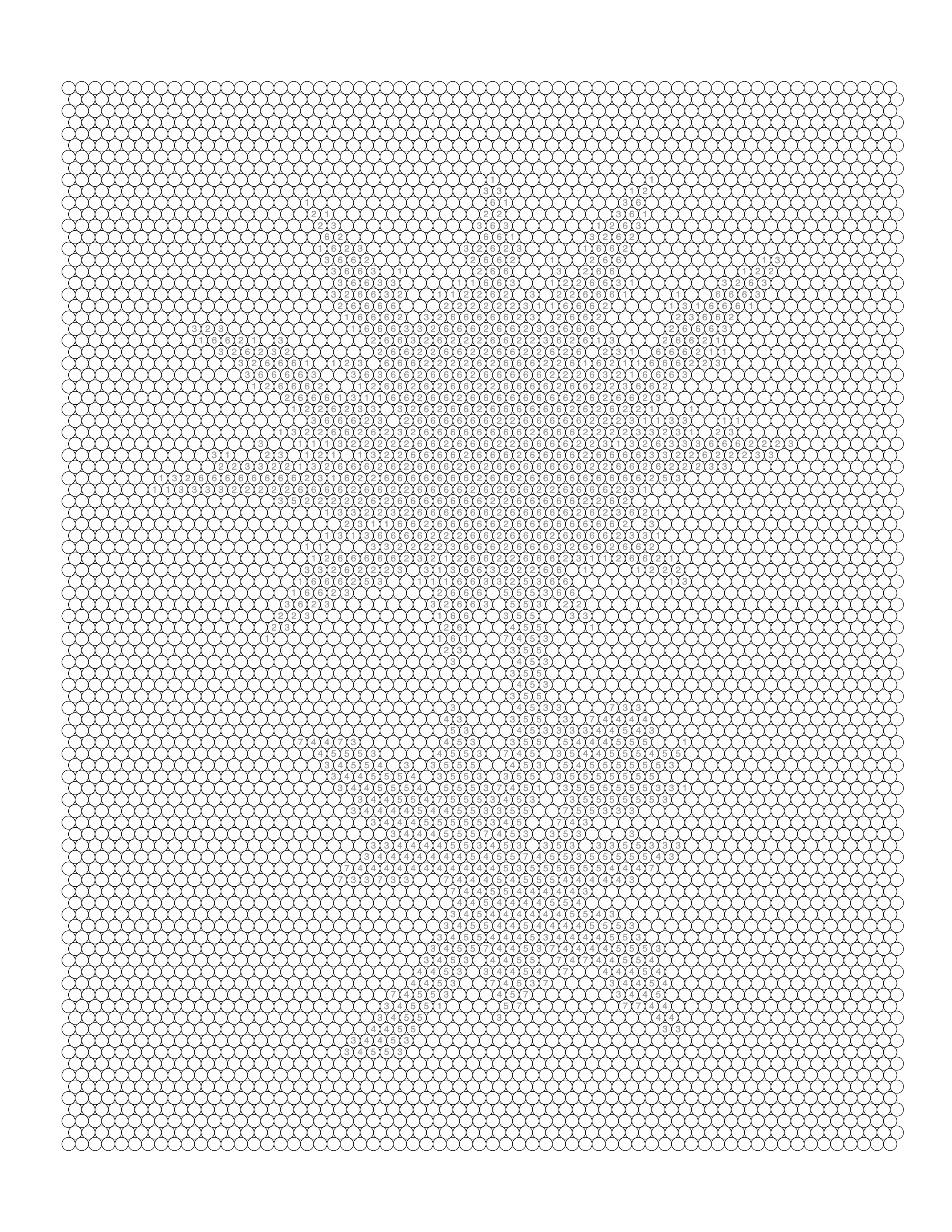 Printable Sea Holly Flower coloring page with clean line art
