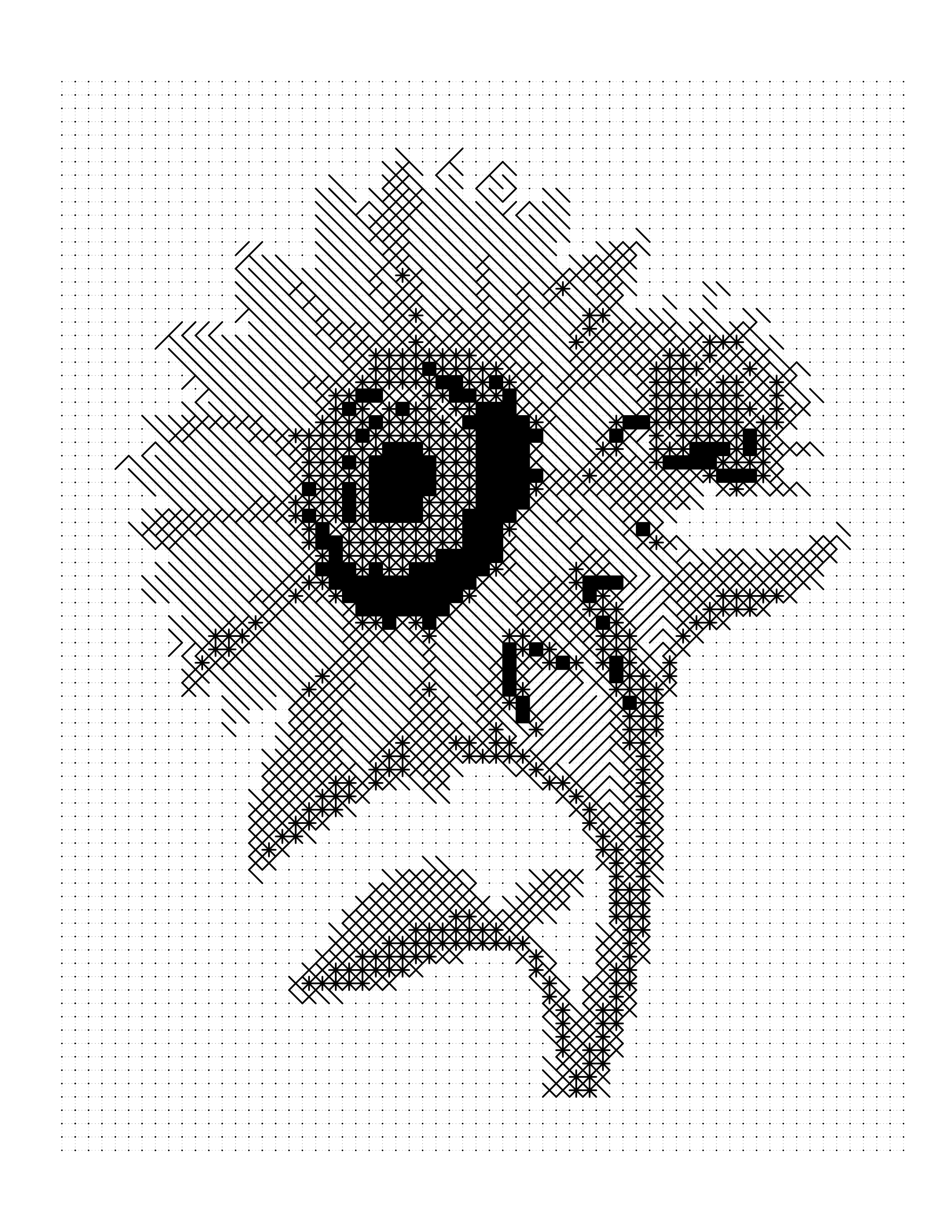 Coloring Book Production example — Colored Sunflower coloring page example