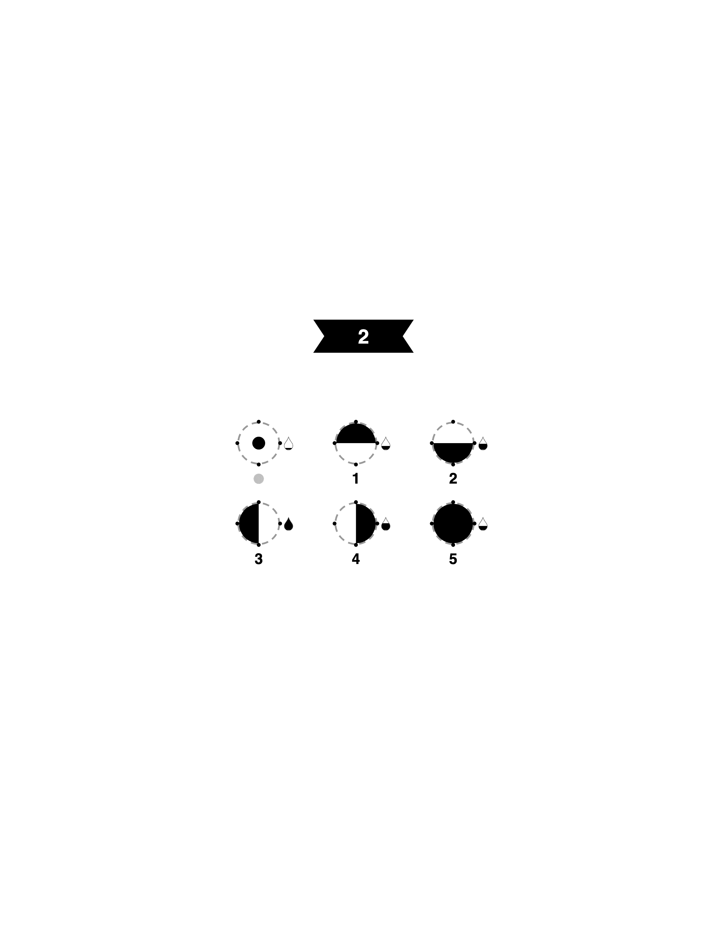 Shade palette legend for the samurai monochrome color by number