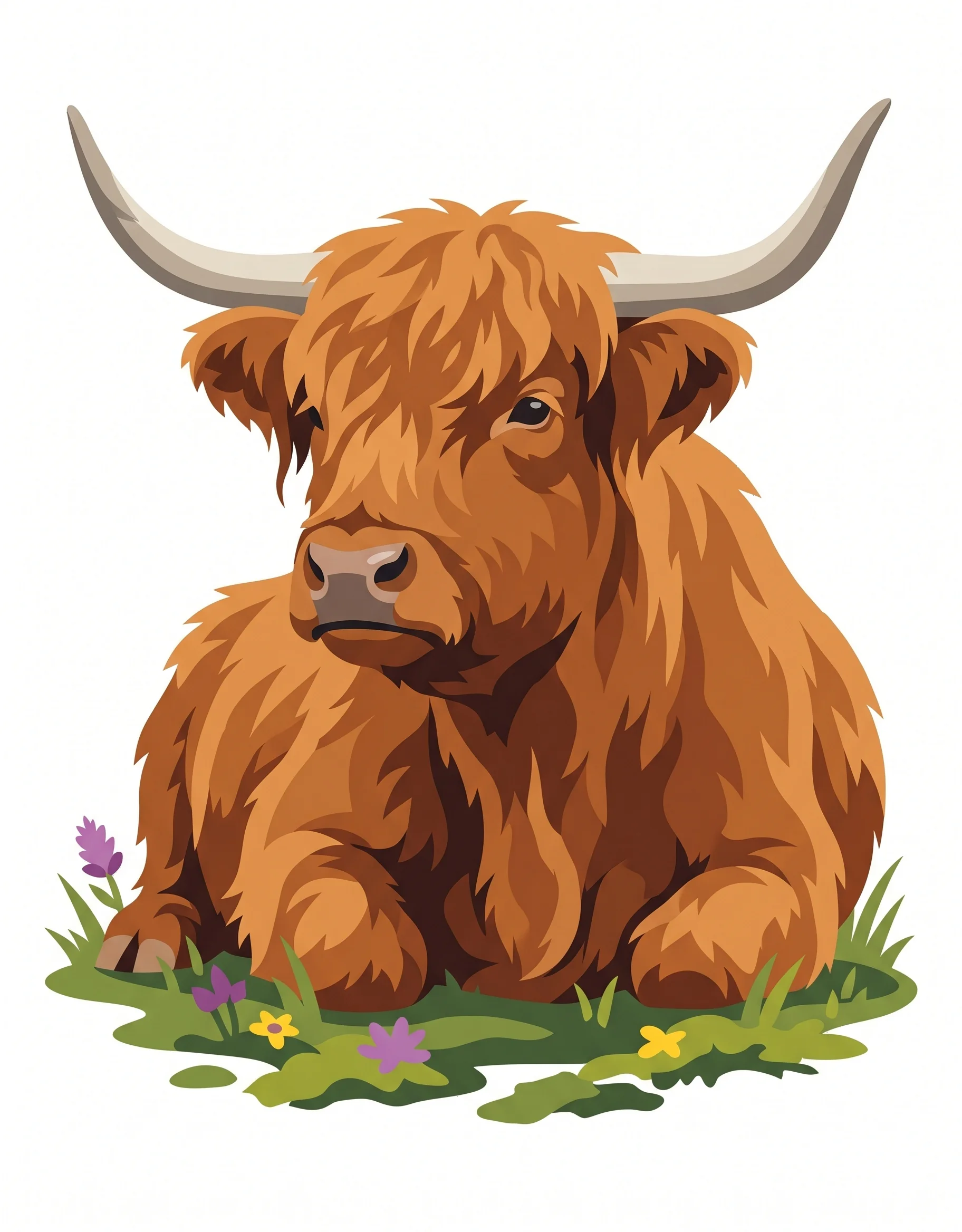 Original Highland Cow photo