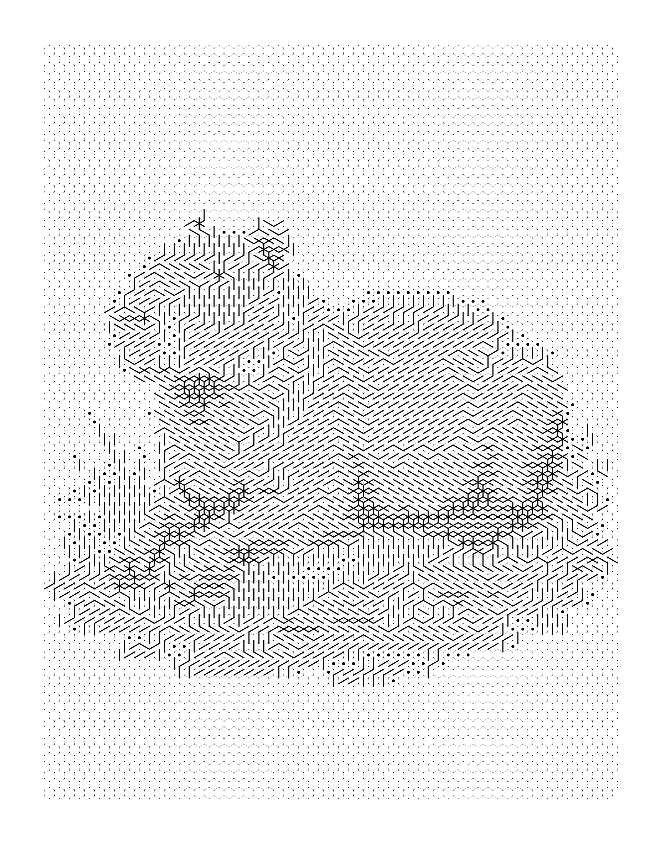 Capybara color-by-number gallery example